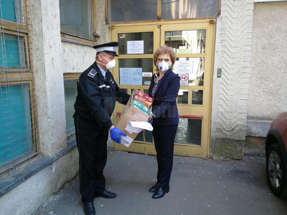 1.000 de batoane “Cereal Bar” au ajuns la cadrele medicale din spitalul Fălticeni