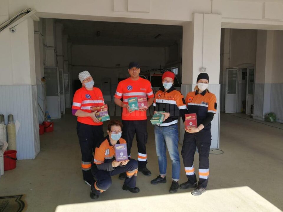 1.000 de batoane “Cereal Bar” au ajuns la cadrele medicale din spitalul Fălticeni