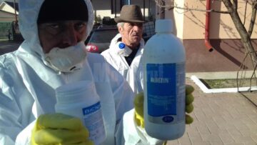 Primăria Liteni a organizat o acțiune de dezinfecție de nivel înalt în toate localitățile