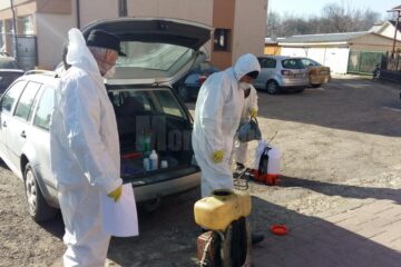 Primăria Liteni a organizat o acțiune de dezinfecție de nivel înalt în toate localitățile