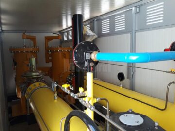 Stația de presiune redusă care va alimenta cu gaz cartierul Burdujeni Sat urmează să fie montată