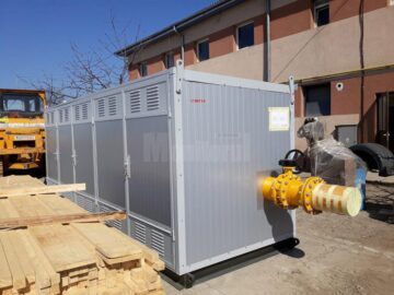 Stația de presiune redusă care va alimenta cu gaz cartierul Burdujeni Sat urmează să fie montată