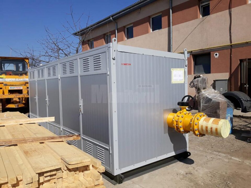 Stația de presiune redusă care va alimenta cu gaz cartierul Burdujeni Sat urmează să fie montată