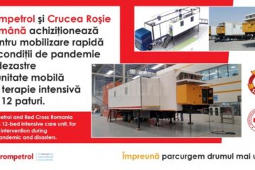 O unitate mobilă cu 12 paturi va fi donată de Crucea Roșie și Rompetrol Inspectoratului General pentru Situații de Urgență