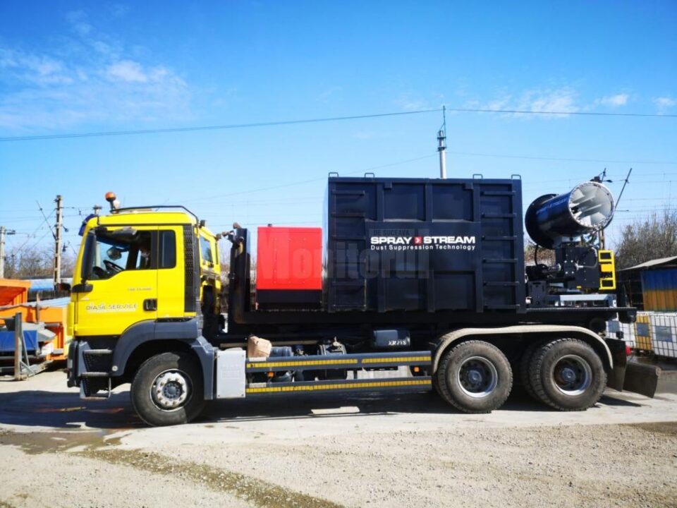 Un atomizor, capabil să elimine de pe suprafețe și din aer bacteriile și virusurile, a fost achiziționat de Diasil pentru a acționa pe străzile Sucevei