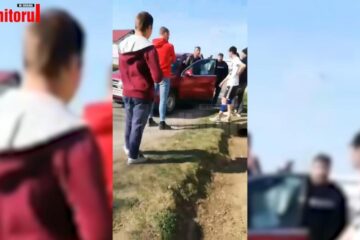 Scandal monstru, în stradă, cu secretarul Primăriei Salcea: ”Dacă pun mâna pe telefon, în două minute vă leagă pe toți, luați toți amendă”