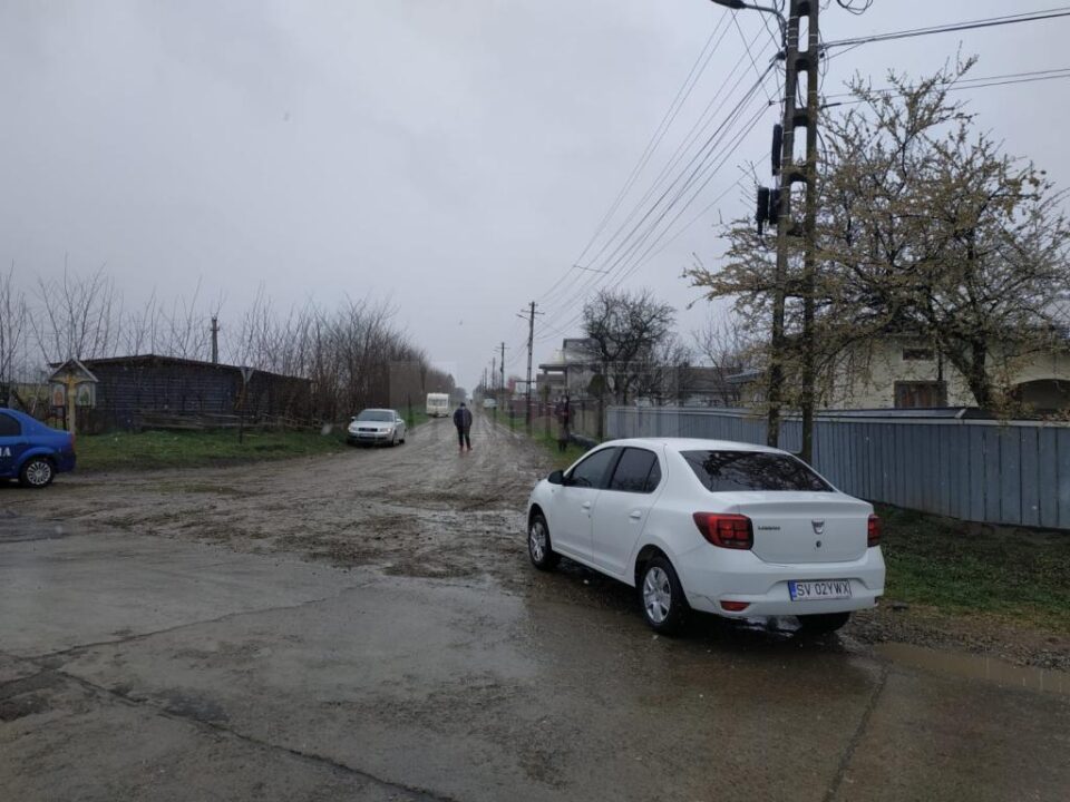 Această uliță din Liteni nu este considerată în zona de carantină