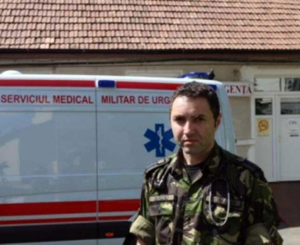 Managerul interimar al Spitalului de Urgență „Sfântul Ioan cel Nou” Suceava, medicul militar Daniel Derioiu Managerul interimar al Spitalului de Urgență „Sfântul Ioan cel Nou” Suceava, medicul militar Daniel Derioiu
