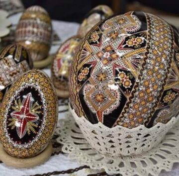 Ouă încondeiate de Rodica Boiciuc