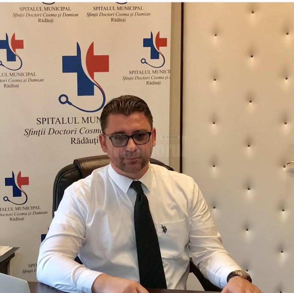 Traian Andronachi, managerul Spitalului Municipal Rădăuți Traian Andronachi, managerul Spitalului Municipal Rădăuți