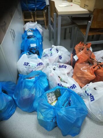 Apelul la donare de hrană pentru copiii de la Centrul „Maria Ward” a avut ecou