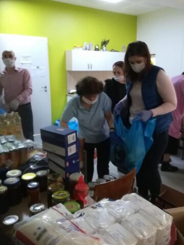 Apelul la donare de hrană pentru copiii de la Centrul „Maria Ward” a avut ecou