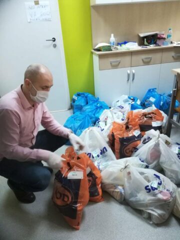 Apelul la donare de hrană pentru copiii de la Centrul „Maria Ward” a avut ecou