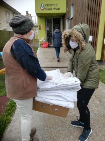 Apelul la donare de hrană pentru copiii de la Centrul „Maria Ward” a avut ecou