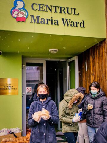 Apelul la donare de hrană pentru copiii de la Centrul „Maria Ward” a avut ecou