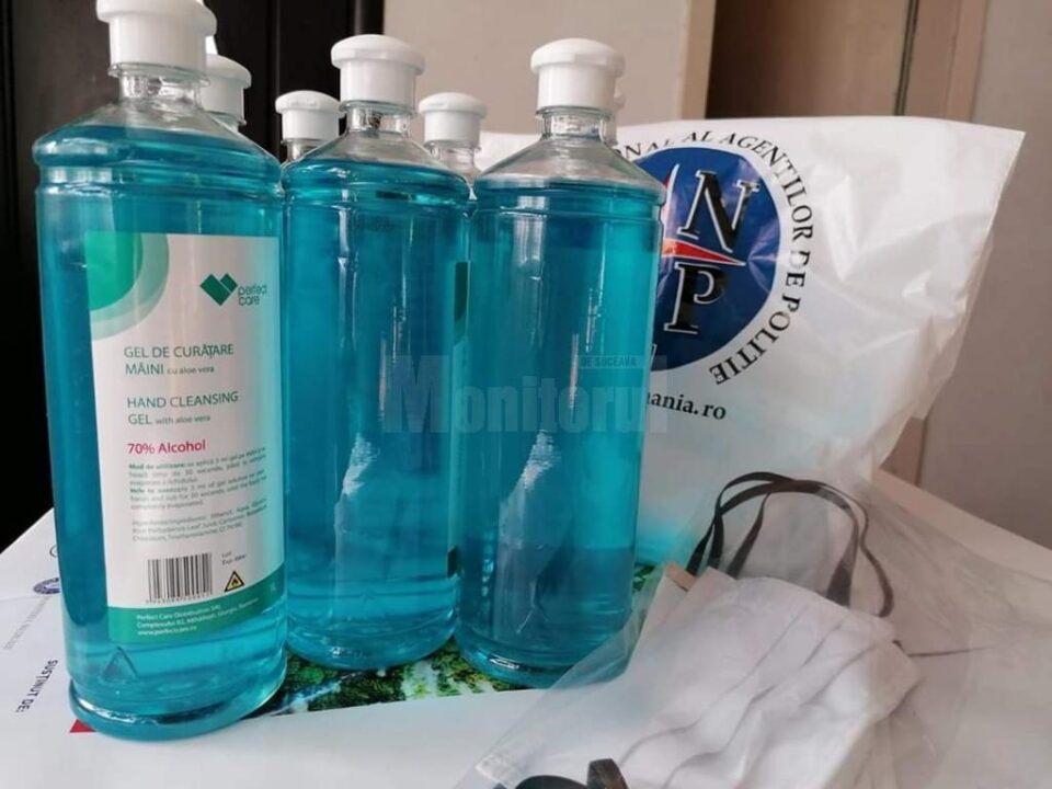 Dezinfectant pentru polițiști și medici Dezinfectant pentru polițiști și medici