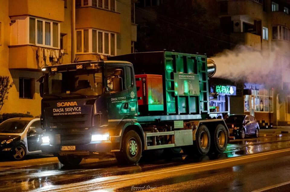 Diasil se implică în lupta contra COVID-19 prin achiziționarea utilajului de ultimă generație Spraystream