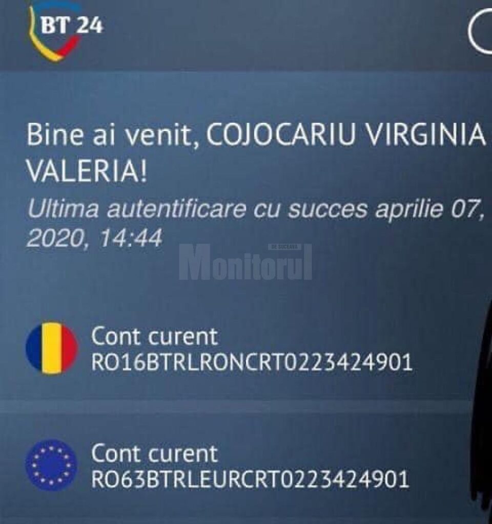 Conturi pentru donații