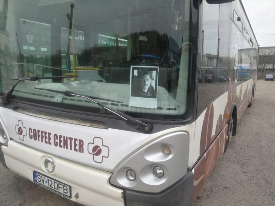 Poza unui șofer TPL care a murit la 50 de ani va fi afișată câteva zile la bordul autobuzelor care circulă prin Suceava
