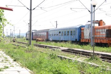 Zona Gării Dărmănești, unde tânărul a fost găsit mort