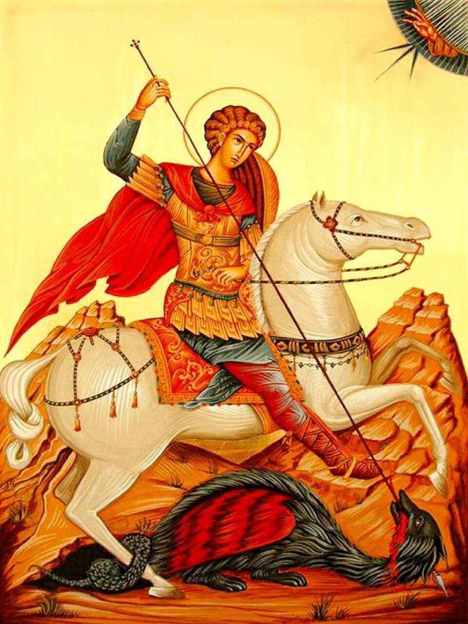 Sfântul Mare Mucenic Gheorghe, purtătorul de biruință