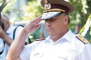 Coordonatorul militar al Spitalului de Urgență „Sfântul Ioan cel Nou” Suceava, generalul dr. Ionel Oprea FOTO MApN
