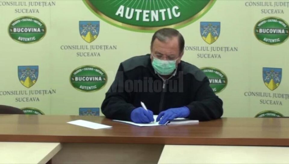 Președintele Consiliului Județean Suceava, Gheorghe Flutur