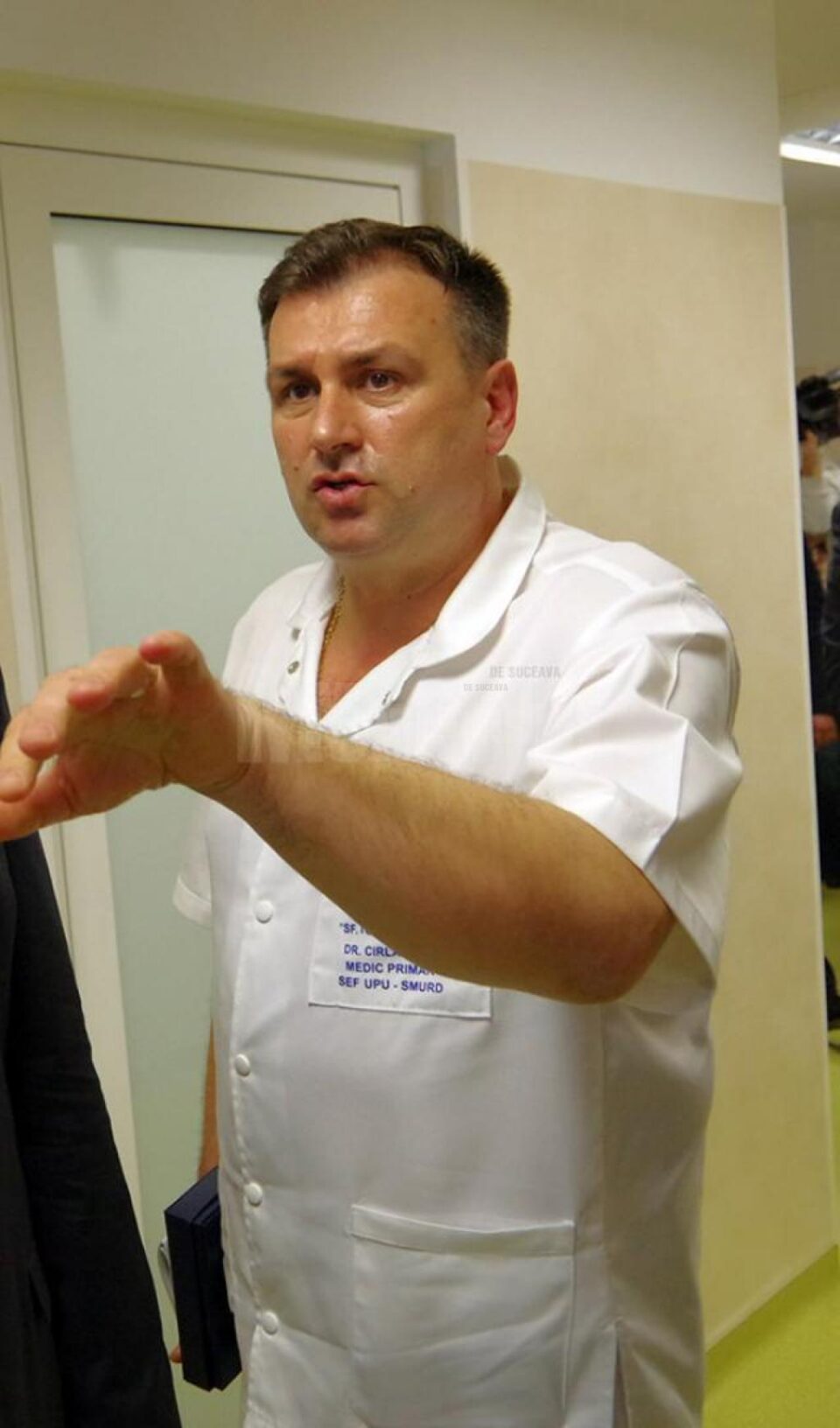 Șeful UPU-SMURD Suceava, dr. Liviu Cârlan