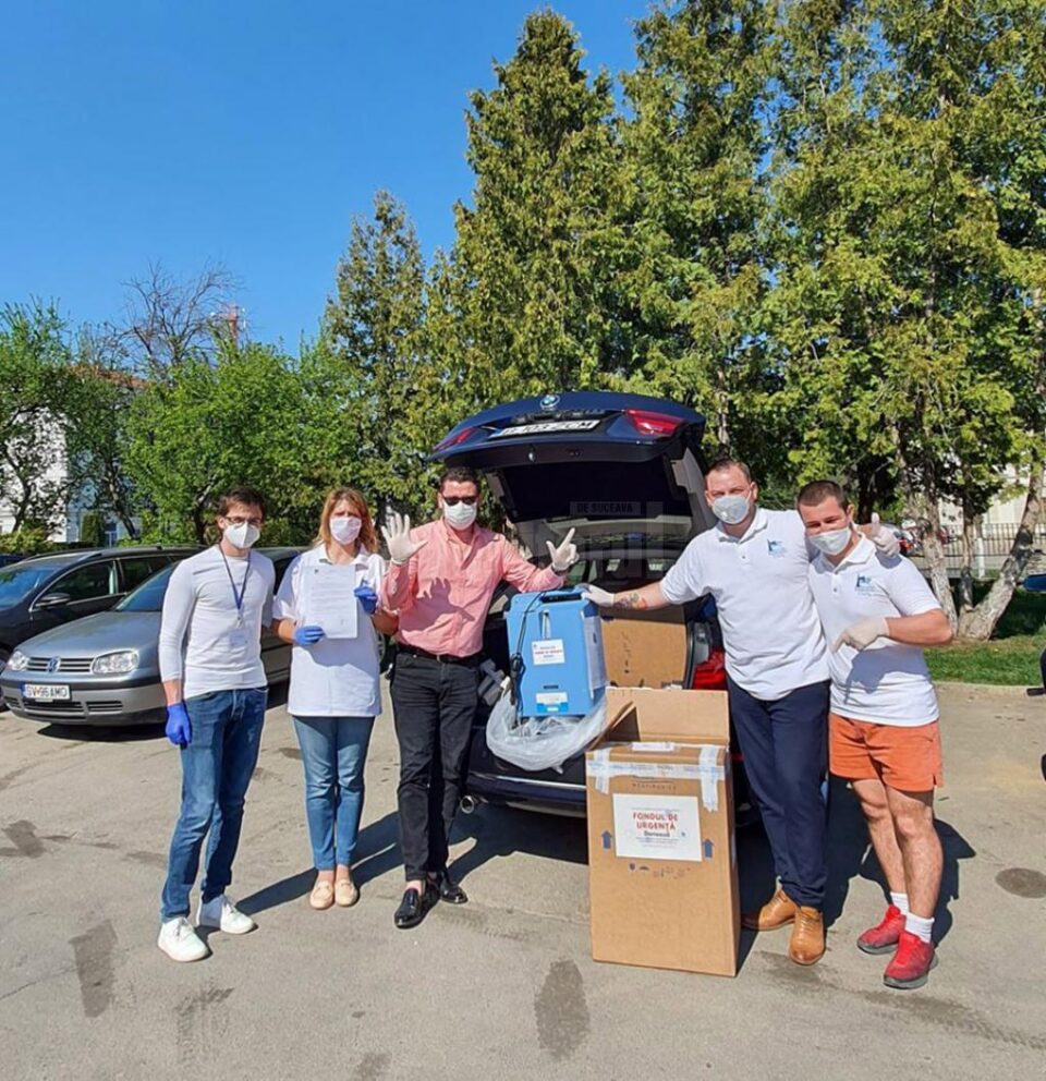 Asociația „Rădăuțiul civic” a donat șapte concentratoare de oxigen pentru spitalul din oraș