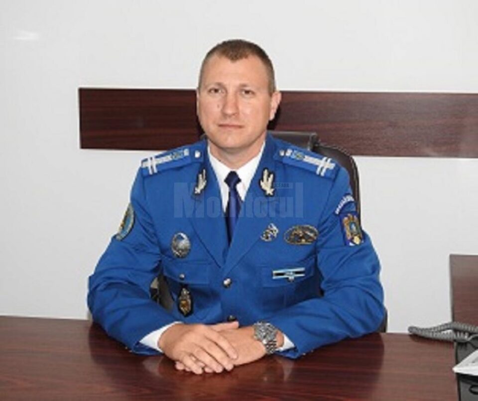 Colonelul Mihai Marian Lungu, șeful Inspectoratului de Jandarmi Județean Suceava