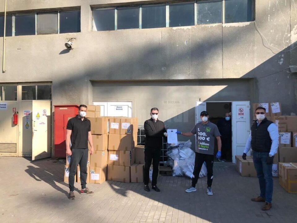 În conturile Crucii Roșii Suceava au intrat peste 1.200.000 de euro, bani pentru sprijinirea cadrelor medicale și a pacienților infectați cu COVID-19