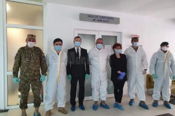 Prefectul de Suceava mulțumește public medicilor militari care au gestionat Spitalul Suceava