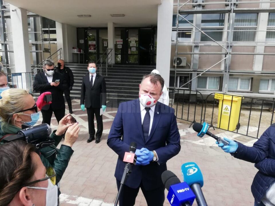Ministrul Sănătății, Nelu Tătaru, joi, la Suceava