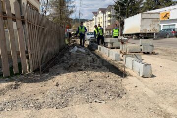 La Vatra Dornei se lucrează pentru asfaltarea mai multor străzi