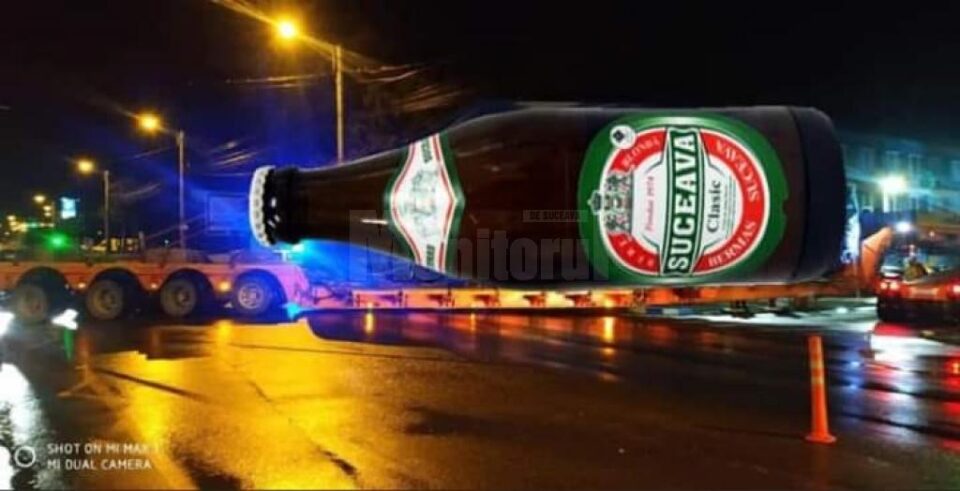 Misterul transportului agabaritic din #Suceava a fost deslusit! - foto Cezar Popescu