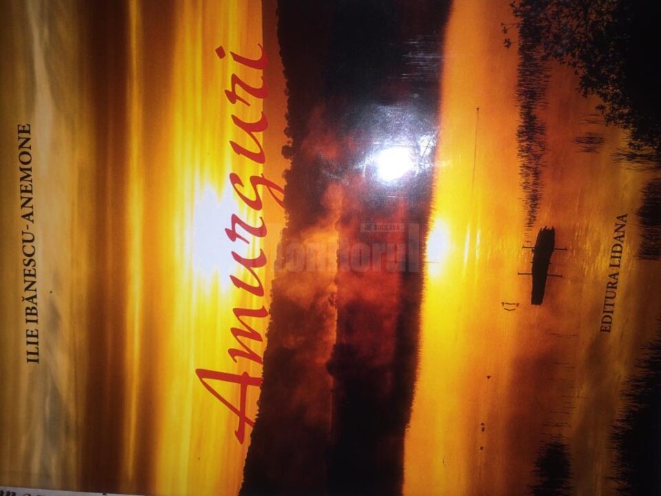 Volumul de poezie „Amurguri”