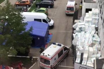 Coadă de ambulanțe la Spitalul Rădăuți