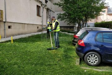 Activitatea de întreținere a spațiilor verzi din municipiul Suceava a fost reluată de luni, 4 mai