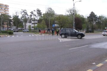 Restricțiile de circulație prin fața Spitalului Județean Suceava au fost ridicate parțial