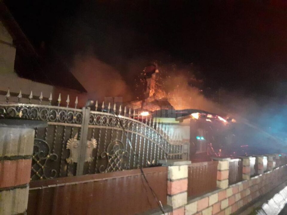 Incendiu la Voitinel