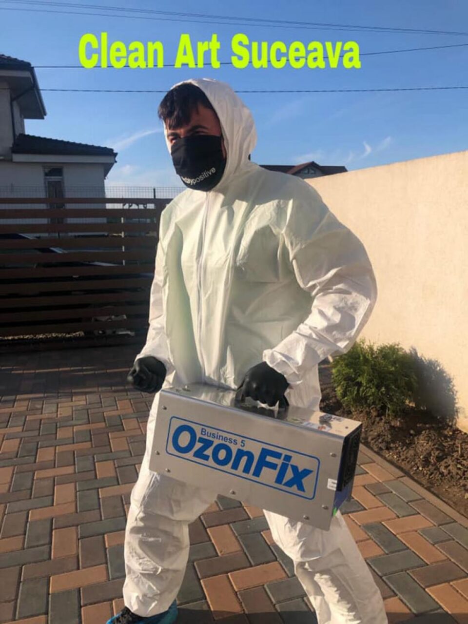 CleanArt Suceava- curățenie cu ajutorul generatorului de ozon