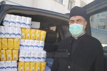 Alimente pentru bătrânii din Căminul Bogdănești