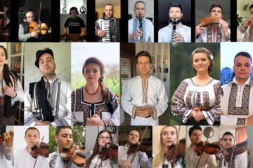 18 instrumentiști și 6 soliști vocali au înregistrat online o piesă folclorică din repertoriul regretatului Alexandru Dumbravă