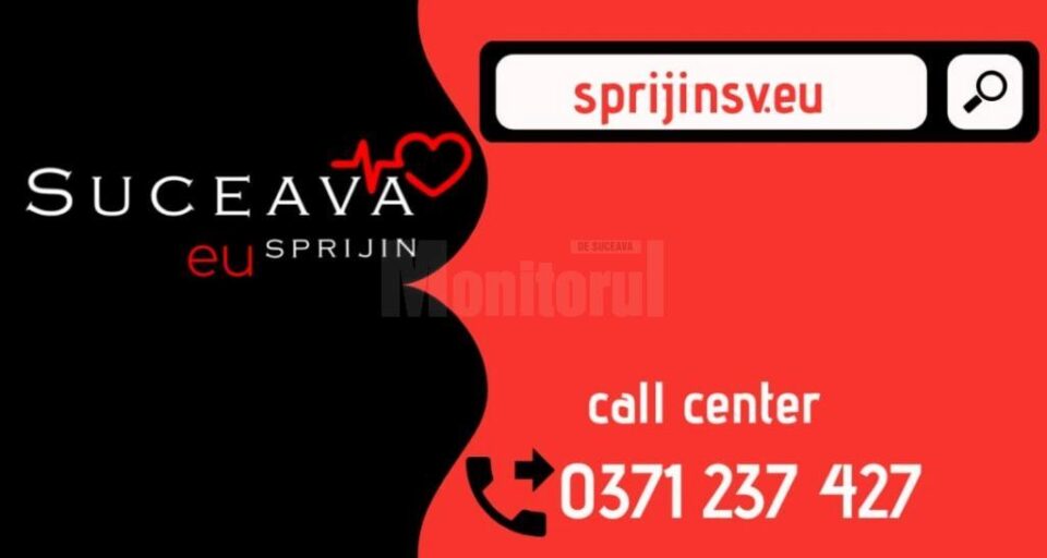 A fost lansată inițiativa „Sprijin Suceava”, primul Call Center județean dedicat sucevenilor care vor să afle informații sigure despre Covid-19