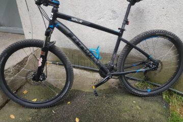 Bicicleta furată și găsită