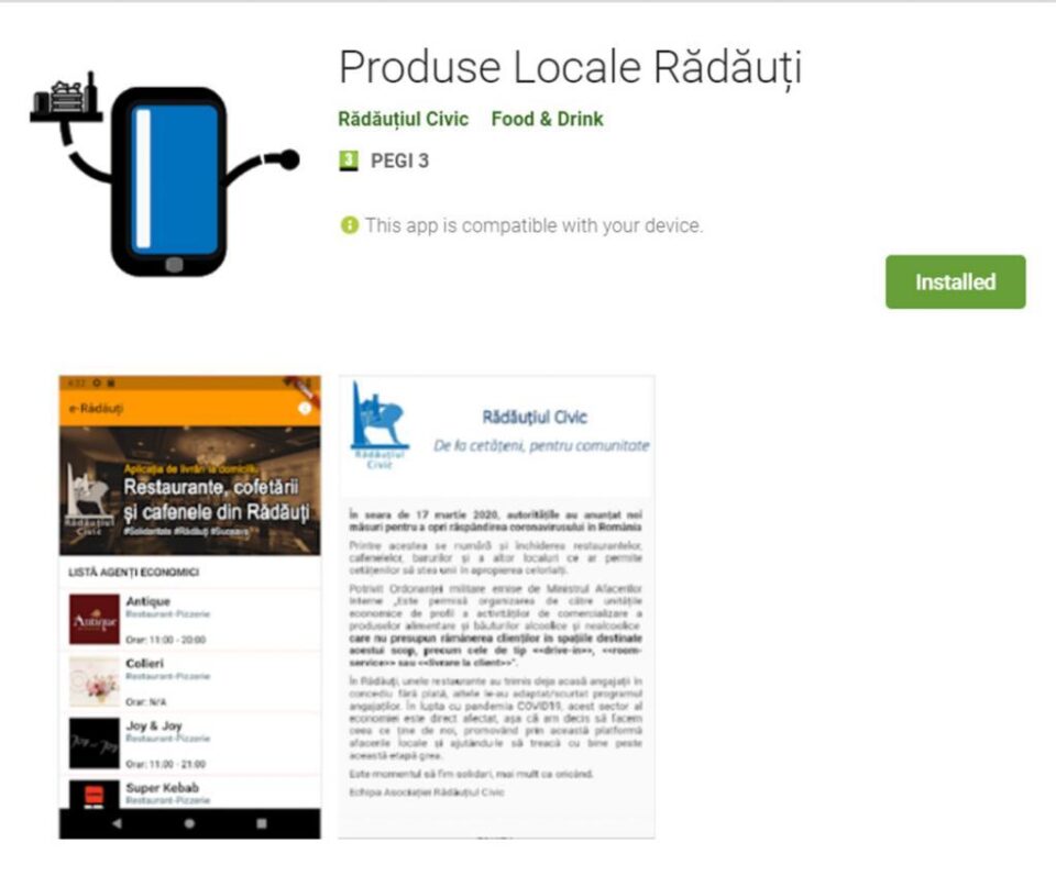 Produse Locale Rădăuți - Google Play