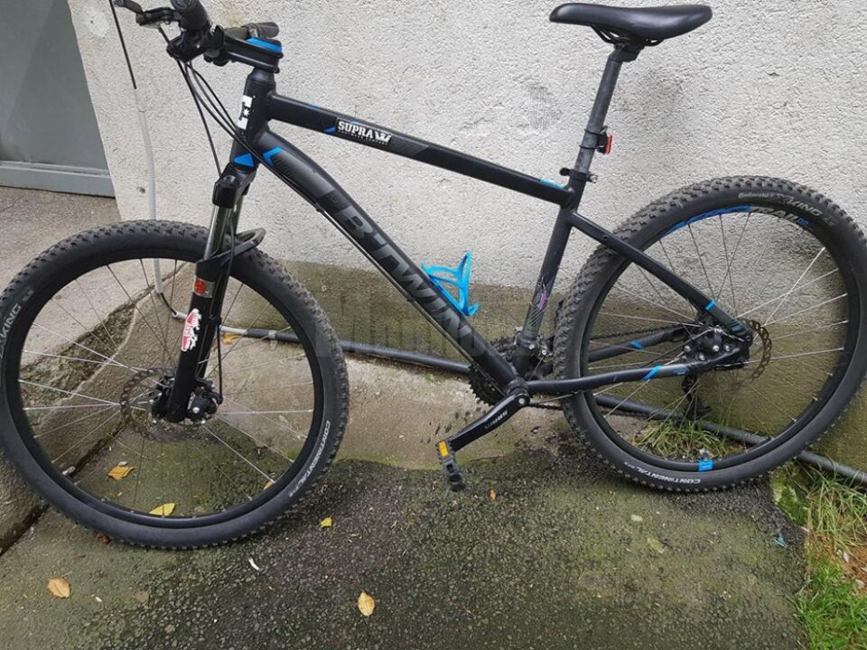 Bicicleta furată și găsită
