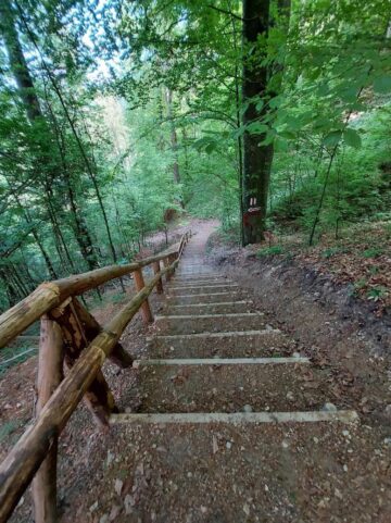 La Gura Humorului se finalizează amenajarea a două trasee turistice și a unui spectaculos foișor de observare cu șase etaje