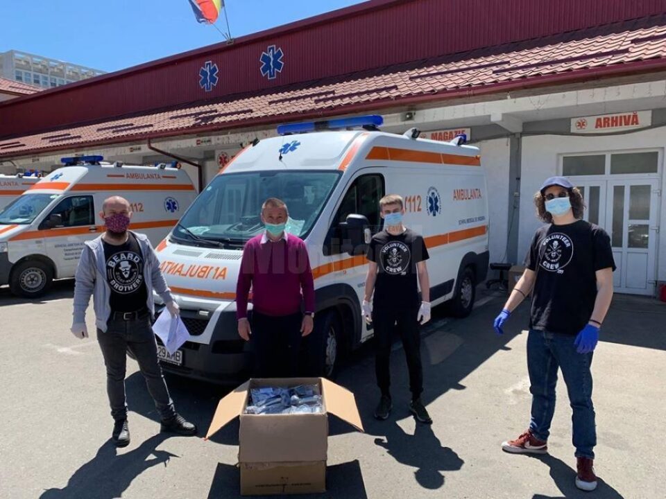 Asociația „Beard Brothers” sprijină personalul medical din prima linie, prin campania „We Stand Together”