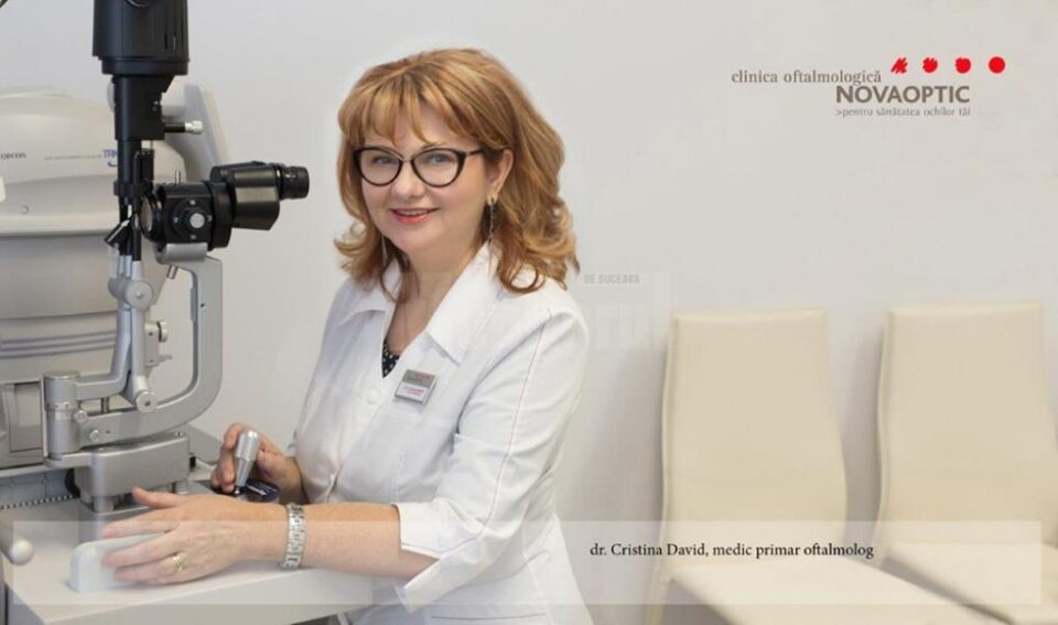 Dr. Cristina David, medic primar oftalmolog